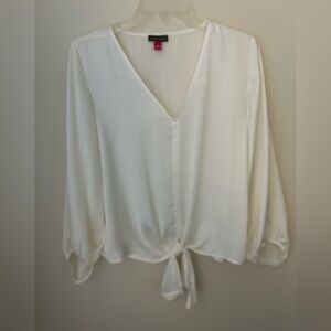Vince Camuto blouse, off white, size S,